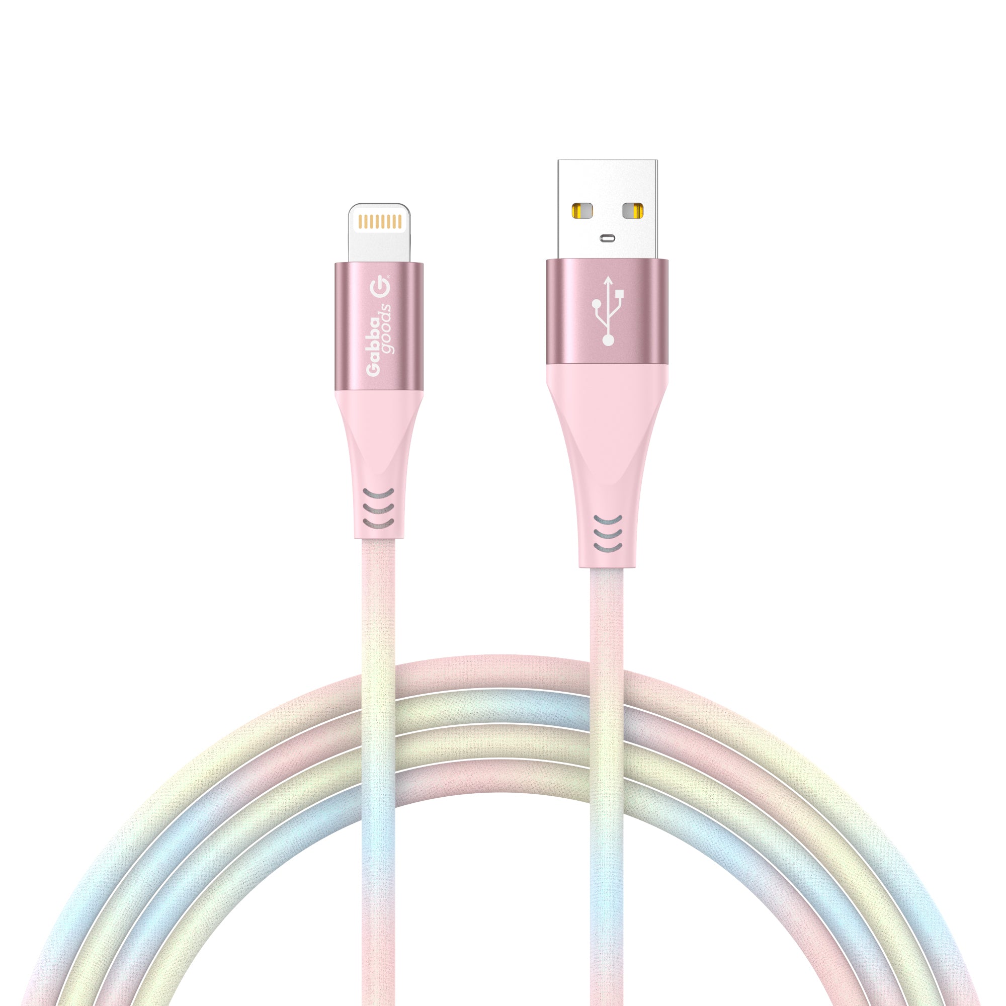 Glitter Apple Certified MFI Lightning Cable- 4ft